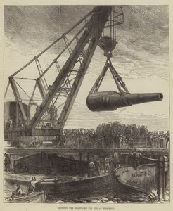 ウーリッジでの81トン銃の輸送 作： Sir John Charles Robinson